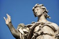 Angel Statue on the Ponte Sant' Angelo bridge, R Royalty Free Stock Photo