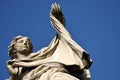 Angel statue on the Ponte Sant' Angelo bridge, Rom Royalty Free Stock Photo