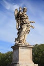 Angel statue in Rome, Italy