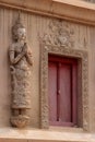 Angel statue at Wat Phra Singh, Chiang Mai. Royalty Free Stock Photo