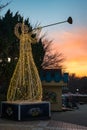 The Angel and the Sunset - Duryu Park Starry Night Illuminations night in Daegu South Korea