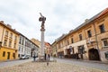 Angel of Uzupis Uzupio in Vilnius, Lithuania Royalty Free Stock Photo