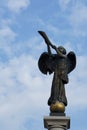 Angel of Uzupis in Vilnius Royalty Free Stock Photo