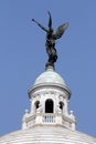 Angel of victory atop the dome of Victoria Memorial, Kolkata