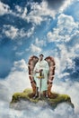 Angel Warrior Royalty Free Stock Photo