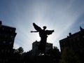 Angel of the Waters Sculpture or George Robert White Memorial, Boston Public Garden, Boston, Massachusetts, USA Royalty Free Stock Photo