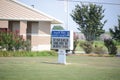 Angel Way Church Sign, Marion, Arkansas Royalty Free Stock Photo