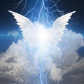 Angel winged Royalty Free Stock Photo