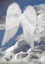 Angel wings heaven Royalty Free Stock Photo