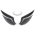 Angel wings logo