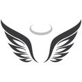 Angel wings logo