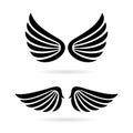 Angel wings vector icon Royalty Free Stock Photo