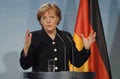 Angela Merkel Royalty Free Stock Photo