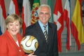 Angela Merkel, Franz Beckenbauer