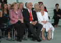 Angela Merkel, Franz Beckenbauer, Heidi Burmeister (Beckenbauer)