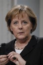 ANGELA MERKEL GERMAN CHANCELLOR Royalty Free Stock Photo