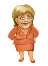 Angela Merkel German politician.