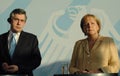 Angela Merkel, Gordon Brown Royalty Free Stock Photo