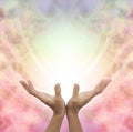 Angelic Healing Energy Royalty Free Stock Photo