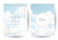 Angelic heaven clouds vector design backgrounds. Winter fairytale backdrops