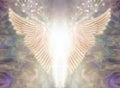 Angelic Light Being Ethereal Background Royalty Free Stock Photo