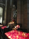 An angelic saint prayer stop inside the SacrÃÂ©-CÃâur, Paris Royalty Free Stock Photo