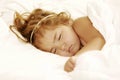 Angelic Sleeping Child Royalty Free Stock Photo