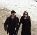 ANGELINA JOLIE AND BRAD PITT