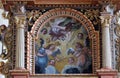 Angels, altarpiece in the chapel of St. Wolfgang in Vukovoj, Croatia