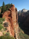 Angels Landing Trail Royalty Free Stock Photo