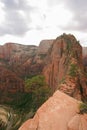 Angels Landing Zion National Park Royalty Free Stock Photo