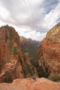 Angels Landing Zion National Park Royalty Free Stock Photo