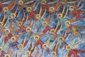 Angels. Painting from Sucevita monastery (Romania) Royalty Free Stock Photo