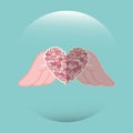angels wings design Royalty Free Stock Photo