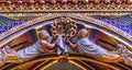 Angels Wood Carvings Sainte Chapelle Cathedral Paris France