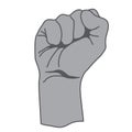 Anger hand icon