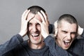 Anger, male headache, burn out or mad bipolar behavior