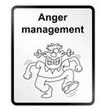 Anger Management Information Sign