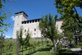 Angera Castle - Fortress (Rocca Borromea) Royalty Free Stock Photo