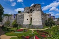 Angers castle in the Loire Valley - France