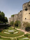 Angers Chateau Royalty Free Stock Photo