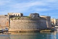 Angevine-Aragonese Castle. Gallipoli. Puglia. Italy. Royalty Free Stock Photo