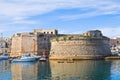 Angevine-Aragonese Castle. Gallipoli. Puglia. Italy. Royalty Free Stock Photo