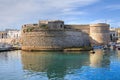 Angevine-Aragonese Castle. Gallipoli. Puglia. Italy. Royalty Free Stock Photo