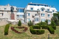 Anghel Saligny statue in peninsula area of Constanta, Romania Royalty Free Stock Photo