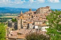 Scenic sight in Anghiari, in the Province of Arezzo, Tuscany, Italy. Royalty Free Stock Photo