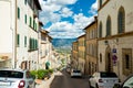 Anghiari, Italy. View of the medieval town. Royalty Free Stock Photo