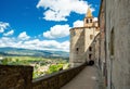 Anghiari, Italy. View of the medieval town. Royalty Free Stock Photo