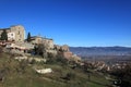 Anghiari town Royalty Free Stock Photo