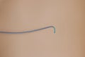Angioplasty guiding catheter used to treat blockage in the arteries of heart .